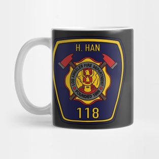 Station 118 LAFD Badge | 911 Chimney Mug